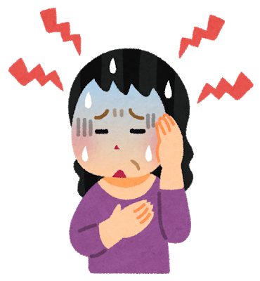 更年期障害に悩む女性