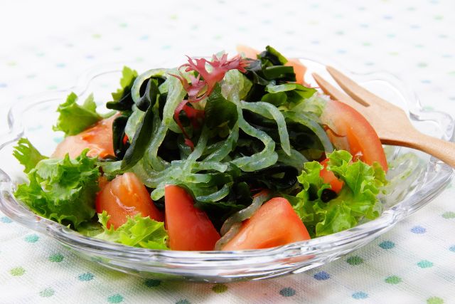 食物繊維豊富なサラダ